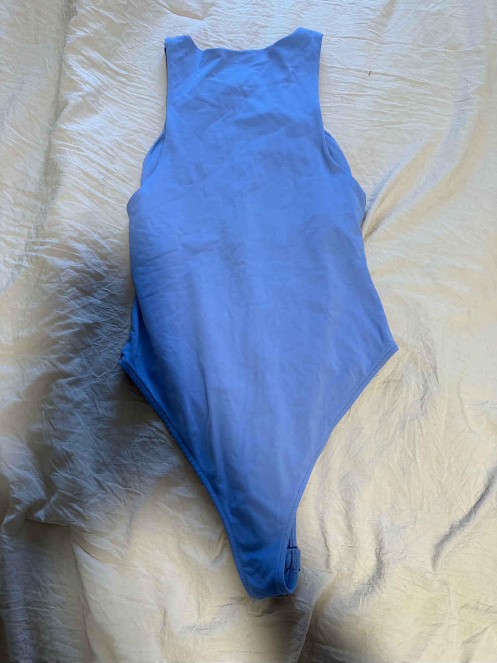 Zara Periwinkle Blue Sleeveless Bodysuit - Picture 2 of 2